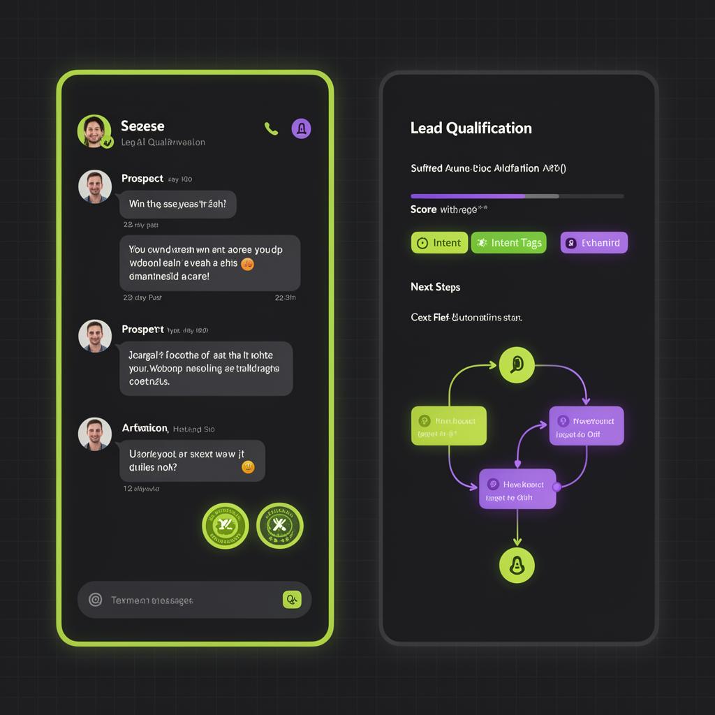 Lead-qualifying AI agent